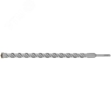 Бур по бетону SDS PLUS, Профи, W-образная вставка, двойная спираль, 25 х 460 мм
