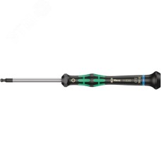 Отвертка шестигранная для прецизионных работ 2052 Micro с шаром 3X60 мм