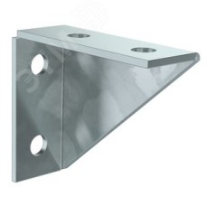 Уголок крепежный двойной усиленный для STRUT-профиля EZ
