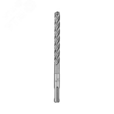 Бур по бетону SUPER 10x160мм, профессиональный, цельная крестовая пластина, SDS PLUS