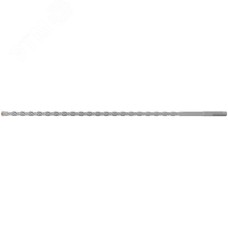 Бур по бетону SDS PLUS, Профи, W-образная вставка, двойная спираль, 10 х 460 мм