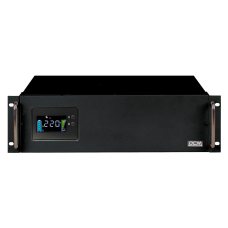Источник бесперебойного питания Powercom King Pro RM KIN-3000AP LCD 2400Вт 3000ВА черный/ UPS Powercom King Pro RM KIN-3000AP LCD 2400W 3000Va black