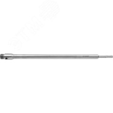 Державка для бур коронки с хвостовиком SDS Plus, конусное крепление центров сверла, L 450мм, резьба М22