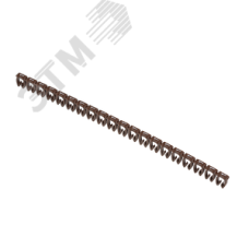 Маркер открытого типа KE 4-6мм2 символ '1' (500шт/упак) IEK