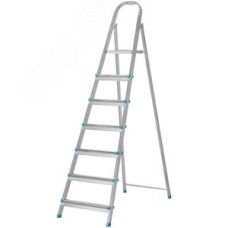 Лестница-стремянка стальная, 7 ступеней, вес 7.3 кг