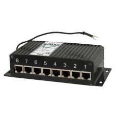 Грозозащита IP-сетей/ SP-IP8/1000(ver.2) Устройство грозозащиты для локальной вычислительной сети (скорость до 1000 Мбит/с) на 8 портов.