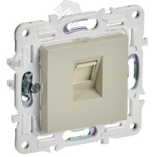 SKANDY Розетка компьютерная RJ45 кат.5E SK-K01B бежевый IEK