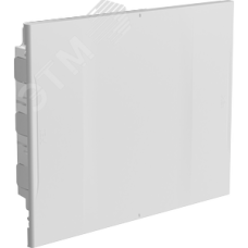 Корпус пластиковый встраиваемый на 12 модулей ЩРВ-П-12 белая дверь IP40 KREPTA 5