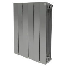 Радиатор биметалл Royal Thermo PianoForte 500/Silver Satin - 6 секц.