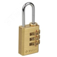 Замок ''ЭКСПЕРТ'' навесной мини, кодовый, 3 диска