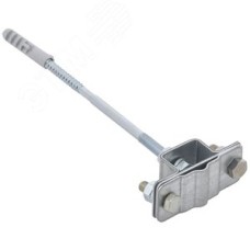 Держатель полоса/пруток 25-40 мм/6-10 мм для бетонного фасада оцинкованная сталь