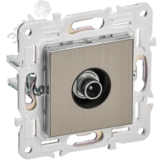 SKANDY Розетка TV проходная SK-A17N никель IEK