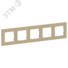 FLITE CLASSIC Рамка 5-местная РУ-5-К-ФлХ хаки IEK