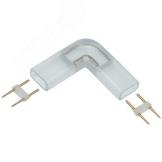 Коннектор угловой 5 шт MONO 12мм (разъем-разъем)