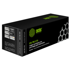 -/ Картридж лазерный Cactus CS-TK1170 TK-1170 черный (7200стр.) для Kyocera Ecosys M2040dn/ M2540dn/M26
