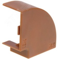 ELECOR Поворот 90град КМП 15х10 дуб (4шт/компл)