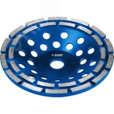Чашка двухрядная алмазная шлифовальная d 180 мм Профессионал