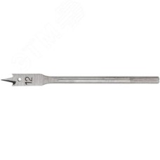 Сверло по дереву перовое 12x152 мм