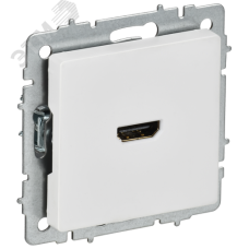 BRITE Розетка HDMI РHDMI-0-БрАБ арктический белый IEK