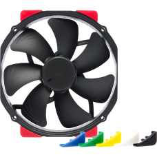 Кулер для корпуса/ Case Cooler Noctua NF-A15 HS-PWM chromax.black.swap (140x150x25mm, 4-pin PWM, 82.5CFM, 24.6dBA, 1500RPM, Black)