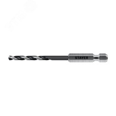 Сверло по металлу для винтовёртов и шуруповертов IMPACT READY, НЕХ-1/4"", d 4.0 х 98 мм