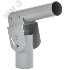 Кронштейн КР-3 D 48 L 230 на трубу регулируемый угол серый