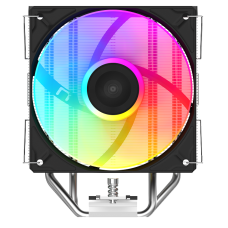 Кулер для процессора/ CPU Cooler SAMA A40L (240W, 4-pin PWM, 152mm, 4x6mm, ARGB, 1x120mm, 78CFM, 29dBA, 2200RPM, S: 1851/1700/1200/115X, AM5/AM4, silver)