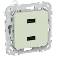 FLITE Розетка USB A+A 3,1А РЮ-2-ФлП панг IEK