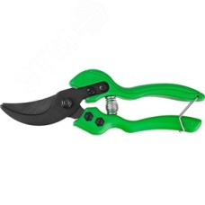 Секатор плоскостной 195 мм, с пластиковыми рукоятками