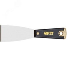 Шпатель для удаления ржавчины Профи, толщ. лезвия 1 мм, пластик.ручка с метал.бойком 2'' (50 мм)