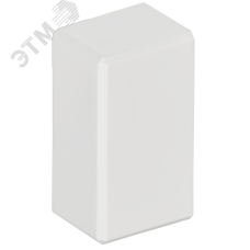 METRA MINI Заглушка 20х12мм белая