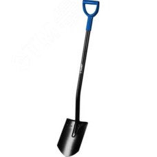 Лопата ''АРТЕЛЬ'' штыковая, стальной черенок, с рукояткой, Профессионал