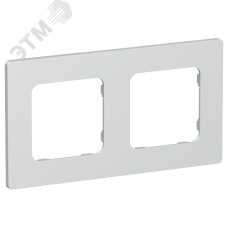 FLITE CLASSIC Рамка 2-местная РУ-2-К-ФлЖ жемчуг IEK