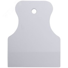 Шпатель резиновый белый 80 мм