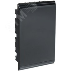 Корпус модульный пластиковый встраиваемый ЩРВ-П-36PRIME черный IP41