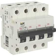 Выключатель автоматический четырехполюсный C 40А M06N