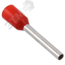 Наконечник НШВИ 1,0-12 1мм2 с изолированным фланцем (100шт/упак) GENERICA