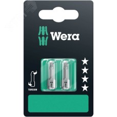 Бита торсионная 851/1 TZ PH SB вязкая твердость хвостовик 1/4 C 6.3 2 шт PH 1X25 мм с держателем-еврослот