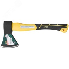 Топор кованая усиленная сталь, усиленная фиберглассовая ручка  600 гр.