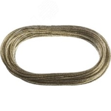 Трос стальной в оплетке 20 м, d 3 мм