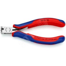 Кусачки торцевые для электроники режущие кромки с маленькой фаской с пружиной резка - мягкая проволока 2мм проволока средней твердости 1мм твердая проволока 06мм L=115мм зеркальная полировка двукомпонентные рукоятки