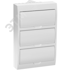 Корпус пластиковый ЩРН-П-36 белая дверь IP41 GENERICA