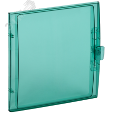 Дверца для корпуса пластикового КМПн-24 IP65 зеленая прозрачная TEKFOR