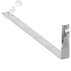 Держатель проводника круглого 6-10 мм черепичная кровля L 430 мм нержавеющая сталь