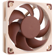 Кулер для корпуса/ Case Cooler Noctua NF-A6x15 5V PWM (60x60x15mm, 4-pin PWM, 23.4CFM, 19.8dBA, 3500RPM, Beige/Brown)