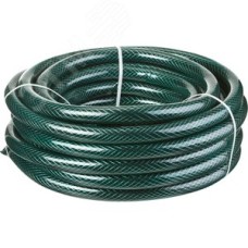 Шланг поливочный 3/4', 15 м, 10 атм, трёхслойный, армированный