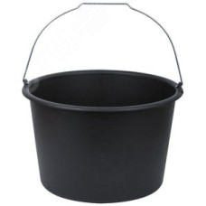 Ведро строительное пластиковое для перемешивания раствора, усиленные стенки 20 л