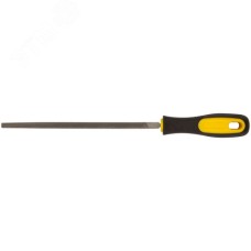 Напильник, прорезиненная ручка, квадратный 200 мм