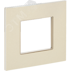 SKANDY Рамка 1-местная SK-F31Sh металл шампань IEK