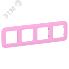 FLITE ARTISTIC Рамка 4-местная РУ-4-А-ФлПр пурпурный IEK